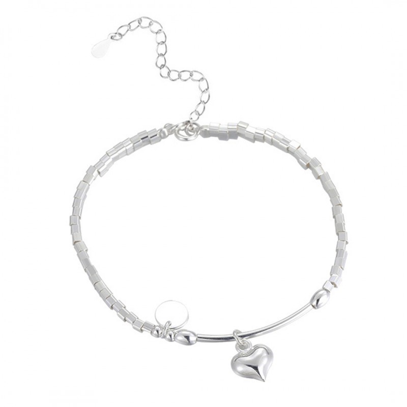 Square Heart Bracelet Niche High-End