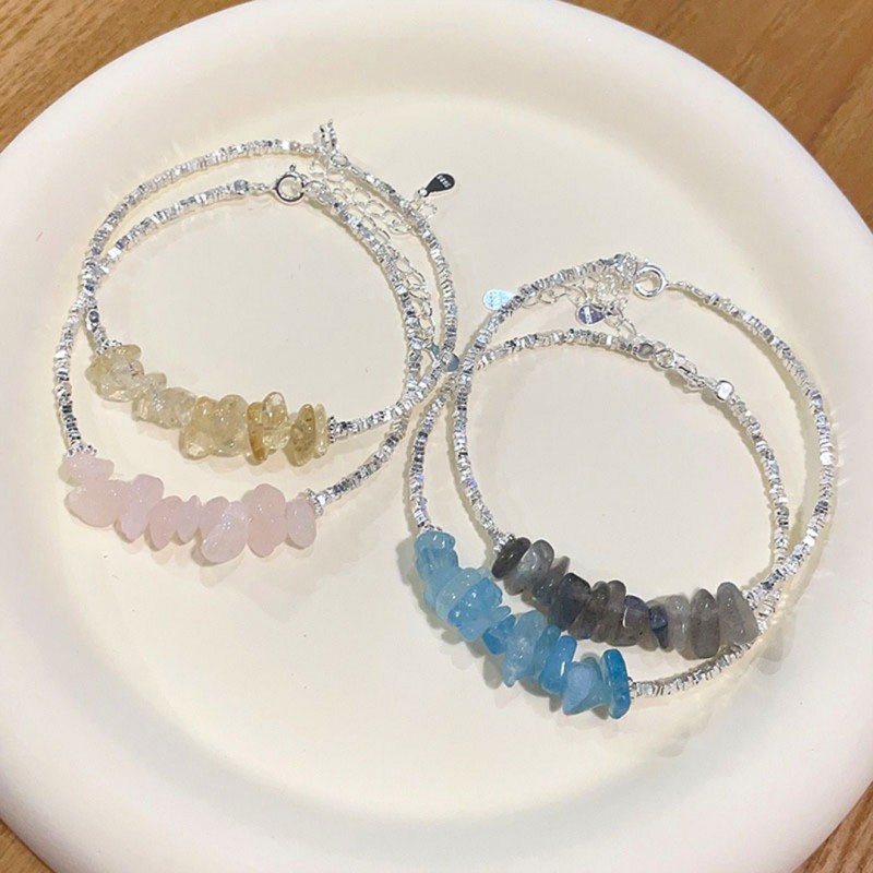 Crystal Gemstone Bracelet Minimalist