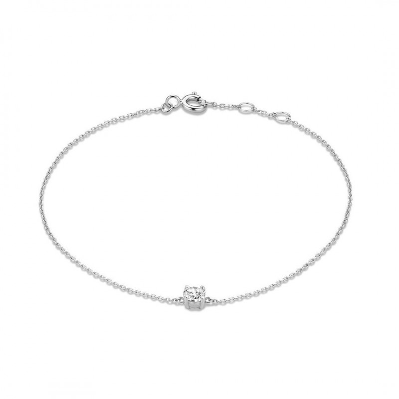 Minimalist Four-Claw Set Diamond Classic Basic Bracelet