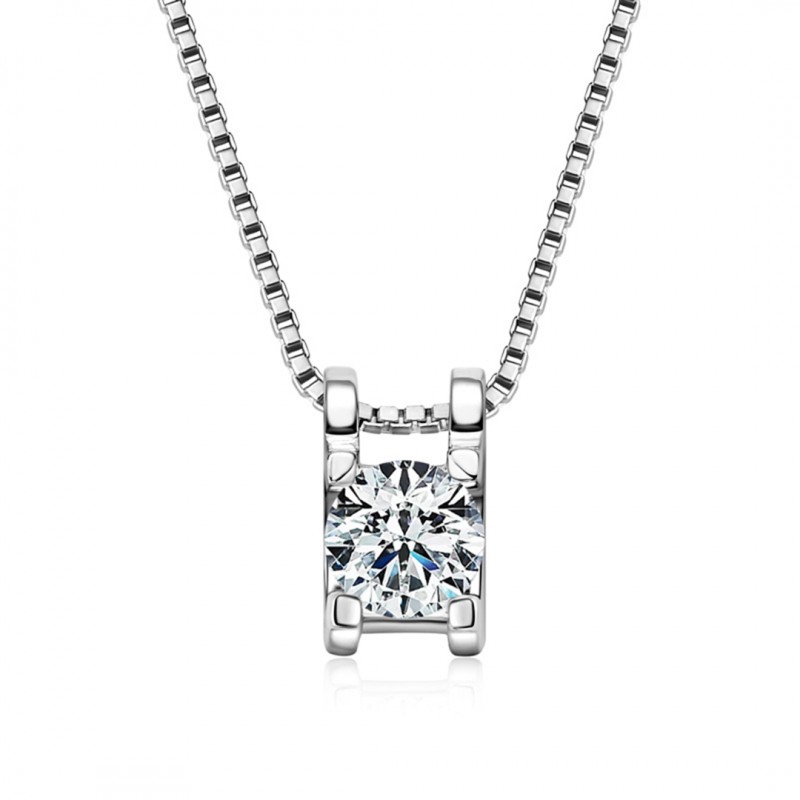 Bull Head Diamond Necklace Mozambique Luxury High-grade Sense 