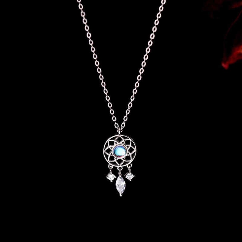 Moonlight Dream Catcher Element Niche Necklace