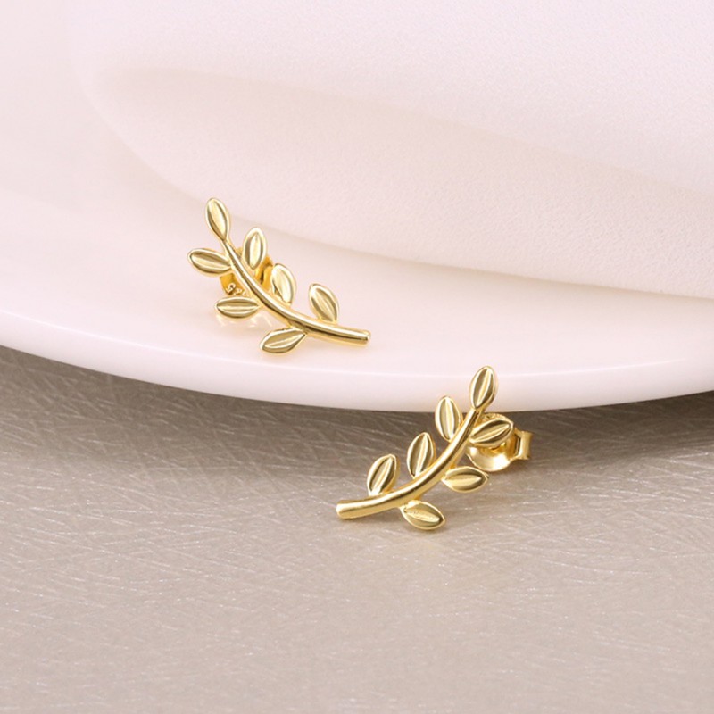 Leaf Personality Versatile Creative Climber Earrings