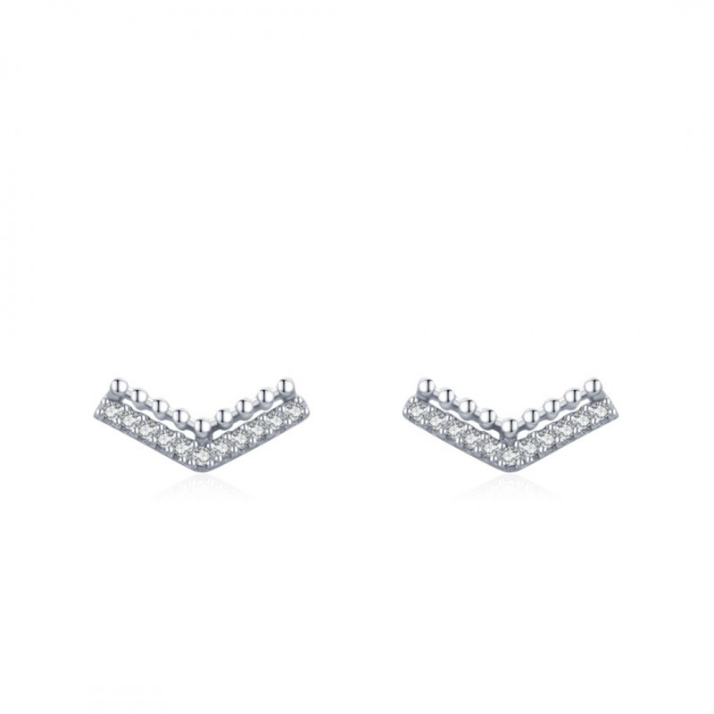 Temperament Geometric Design Micro-set Versatile Climber Earrings