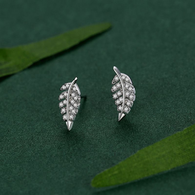 Feather Fashion Versatile Climber Earrings