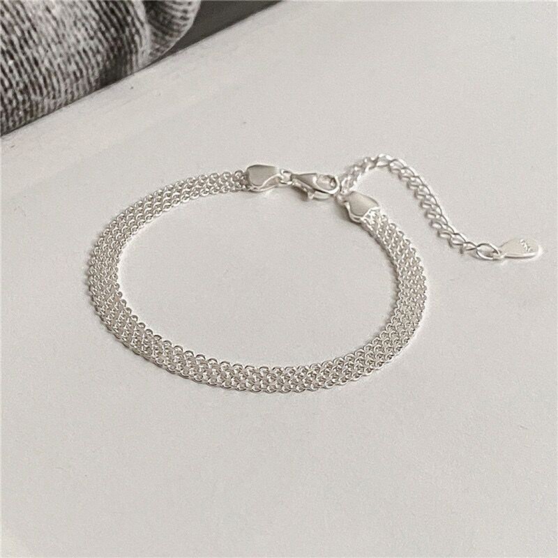 Sparkling Minimalist Chain Bracelet - Unique Design