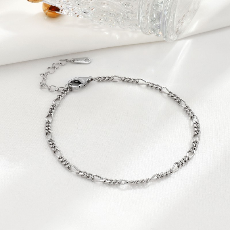 Silver Elegant Minimalist Chain Bracelet