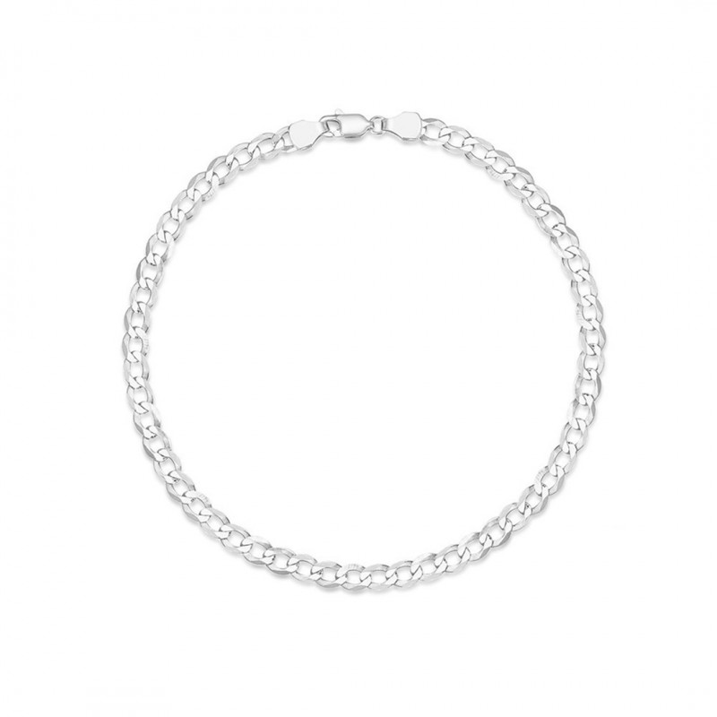 Silver Basic Cuban Bracelet