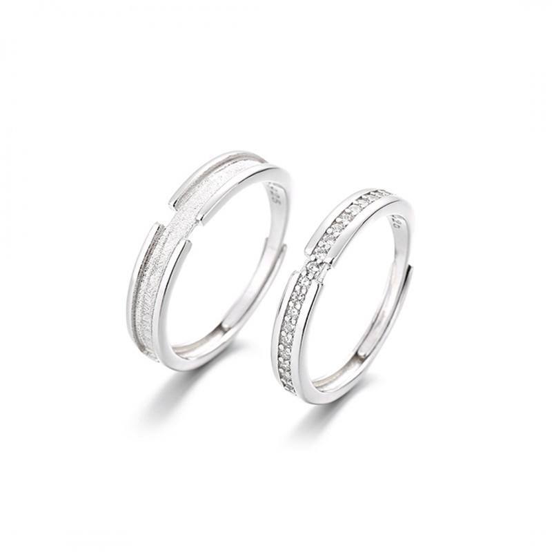 Couple Rings Light Luxury Personality