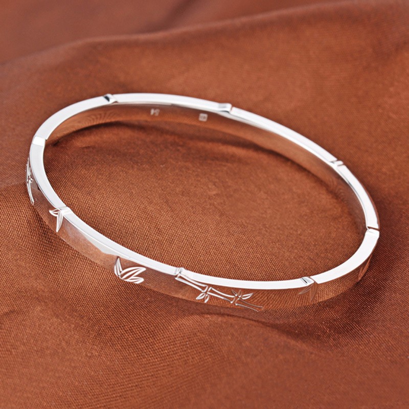 Bamboo Bangle Closed Flat Strip 