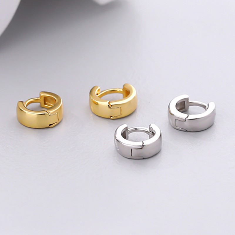 Hoop Eearrings Simple Minimalist Cool Fashionable All-Match 