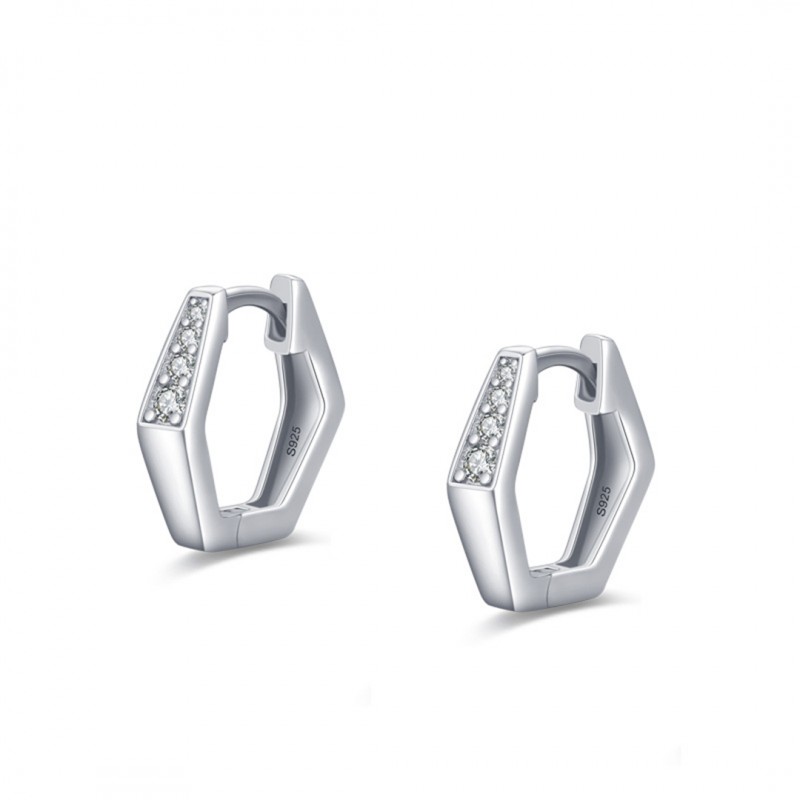 Fashion Light Luxury Micro-set Diamond Earrings