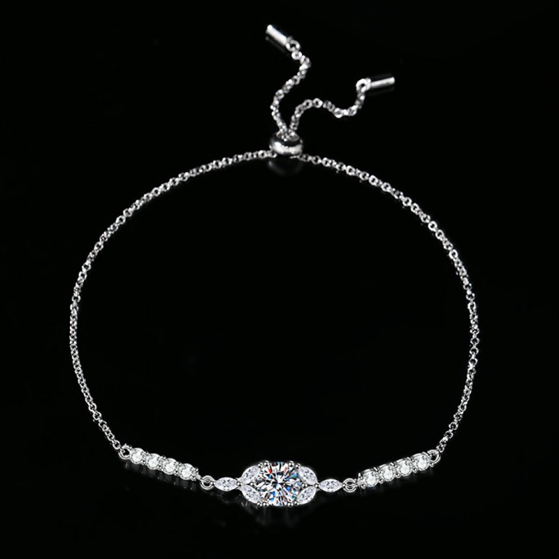 Mozambique Diamond Bracelet Light Luxury Style