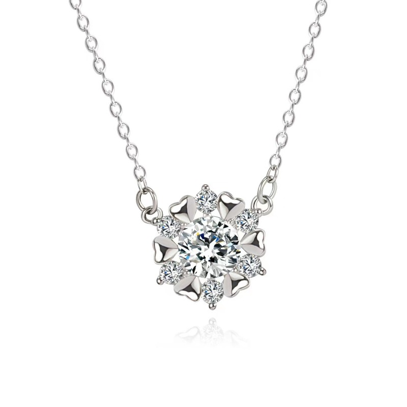 Guardian Heart Mozambique Diamond Necklace