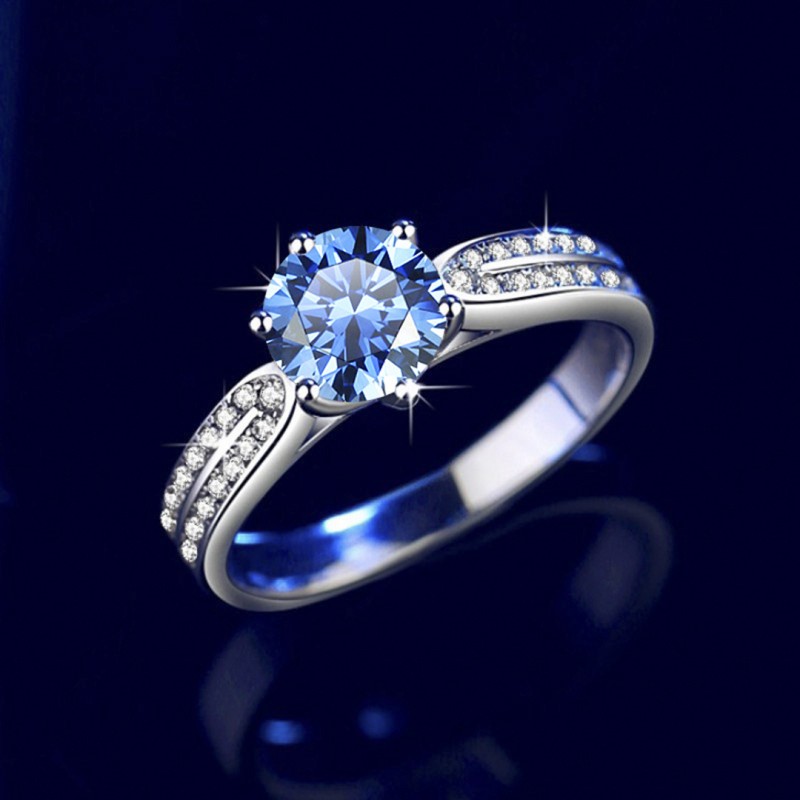 Starlight Queen Wedding Engagement Ring 