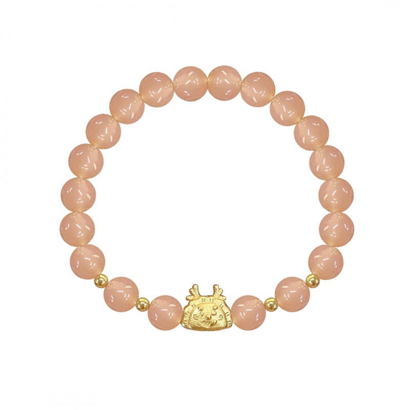 Dragon Dumpling Sunstone Bracelet