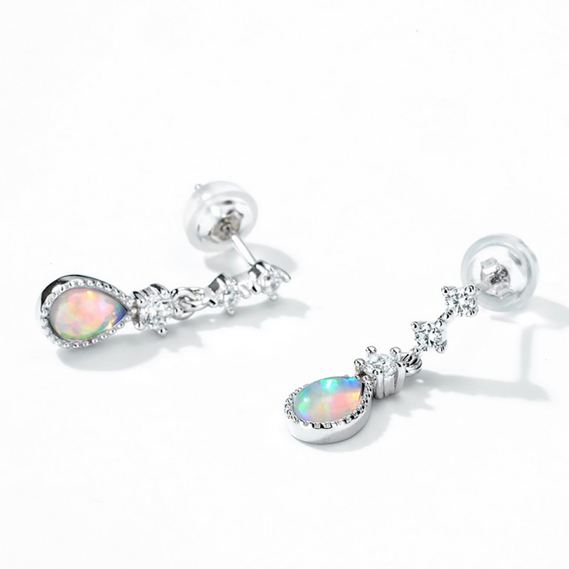 Opal Niche Design Earrings