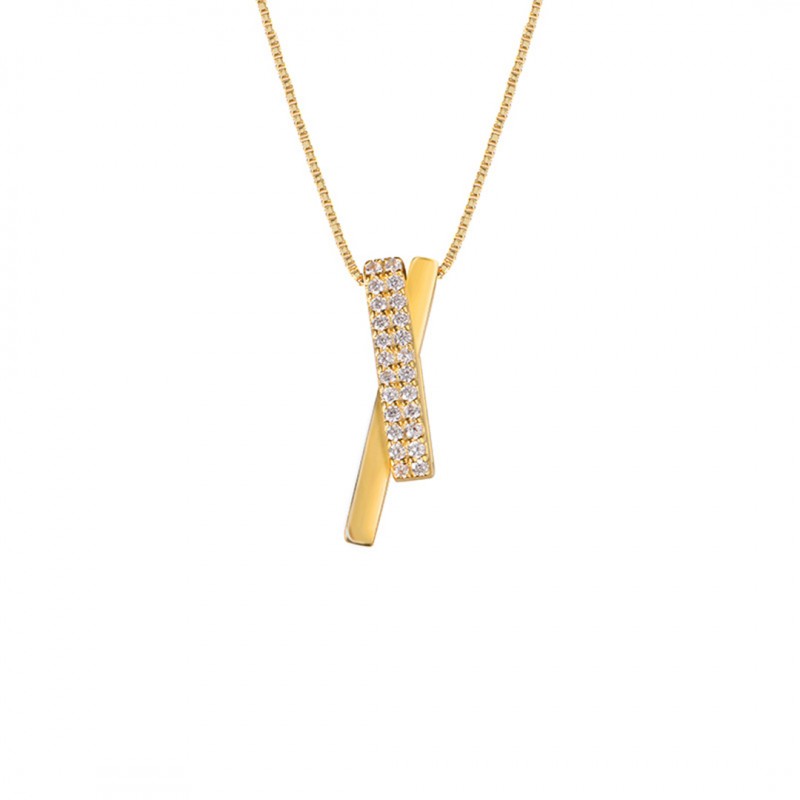 Niche Design Light Luxury Necklace Cubic Zirconia