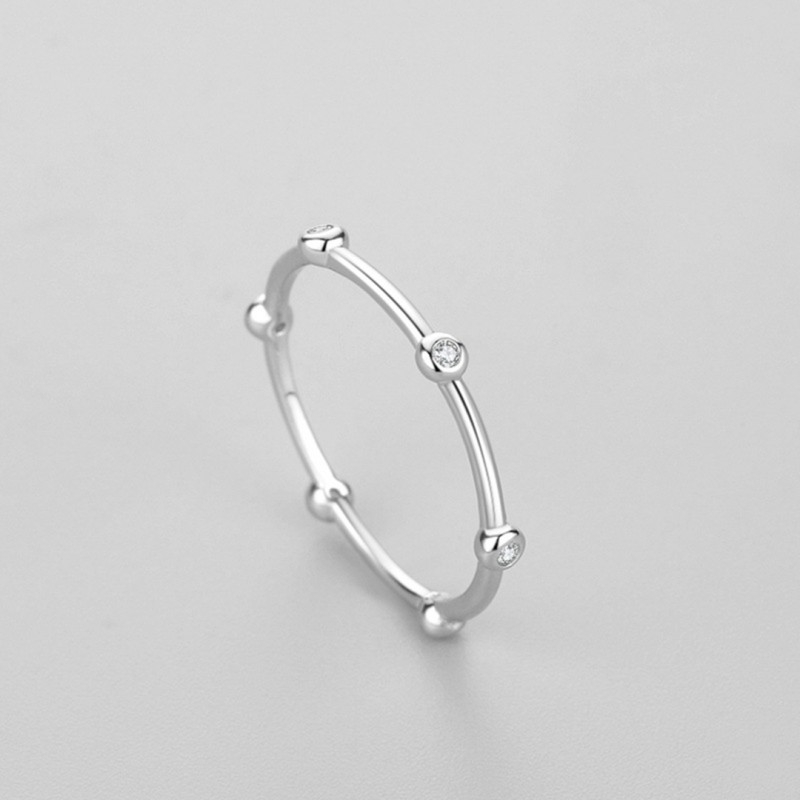 Simple Unique Niche Design Stackable Ring