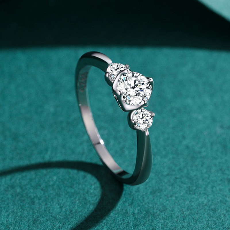 Premium Cubic Zirconia Wedding Ring Unique Design