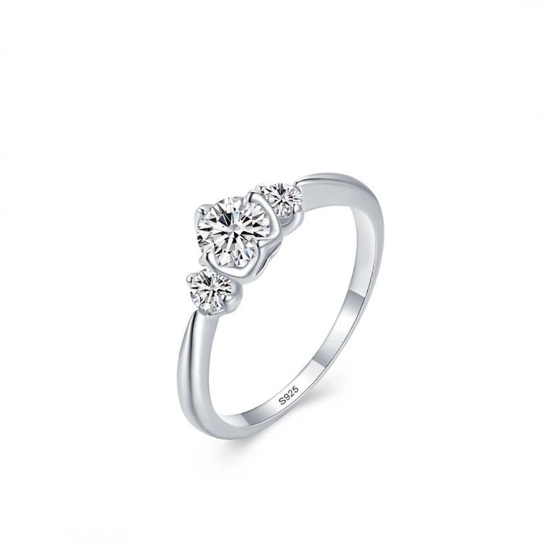 Premium Cubic Zirconia Wedding Ring Unique Design