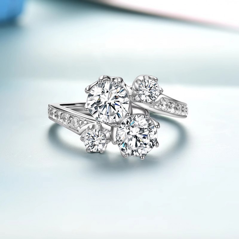 Moissanite Ring Premium Design for Women Wedding Ring