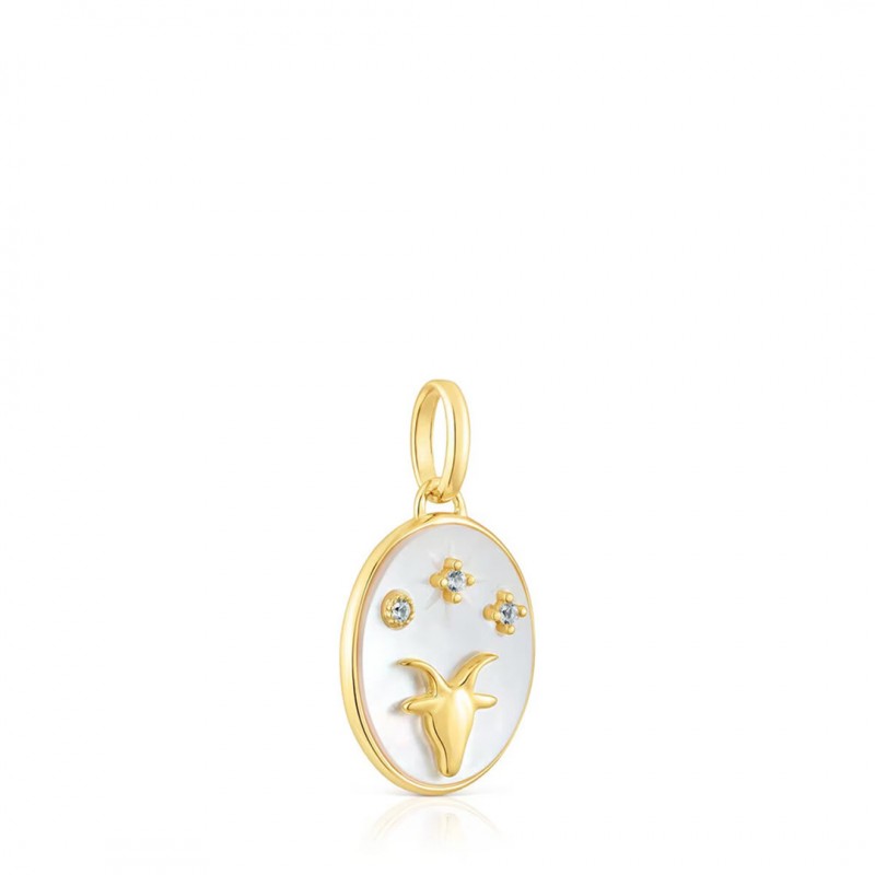 Pearl Mother-of-Pearl Twelve Constellations Pendant